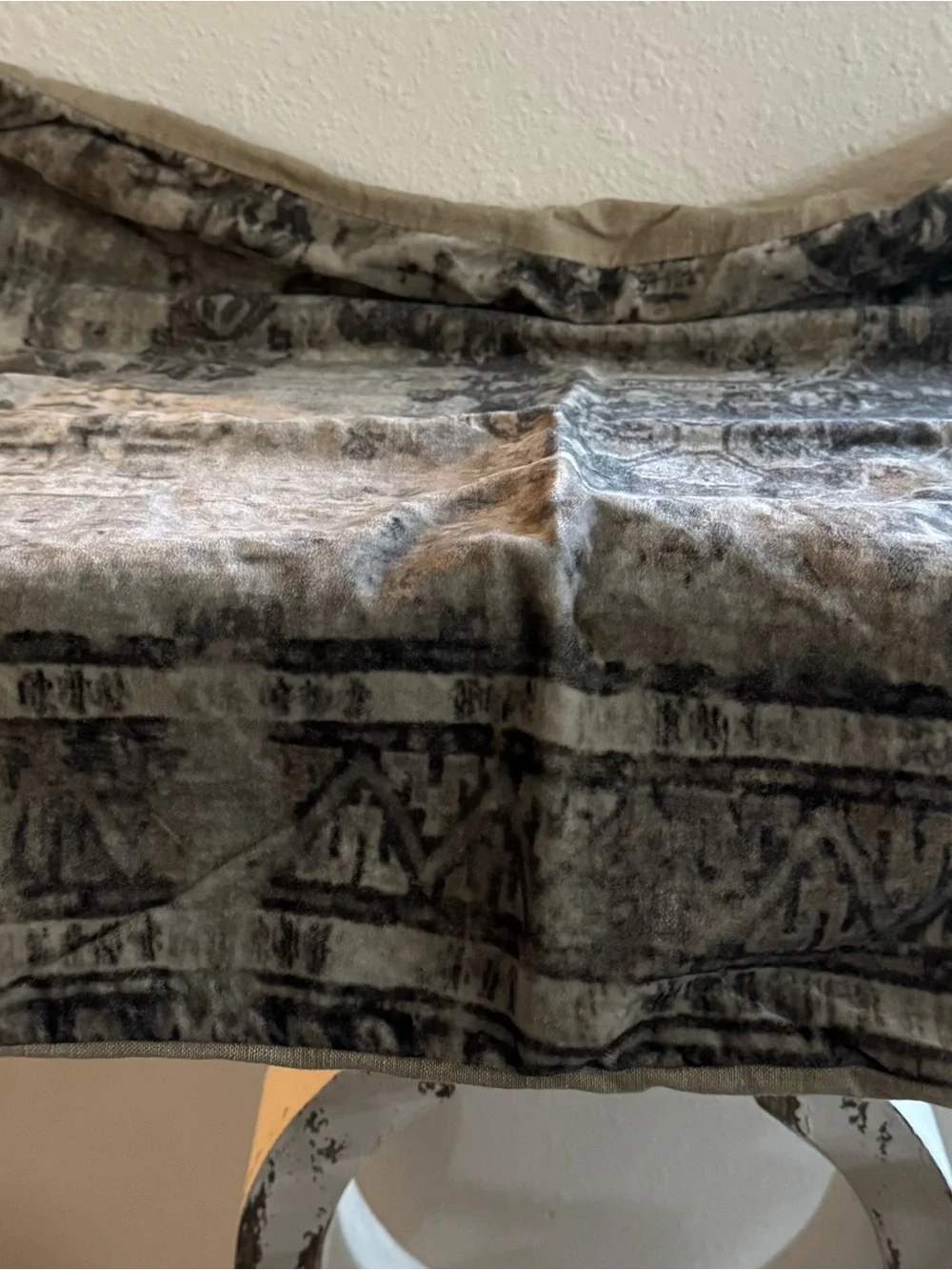 Pottery Barn Velvet Boho 24” Pillow Cover